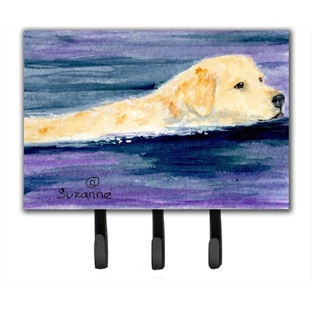 Carolines Treasures Golden Retriever Leash Holder or Key Hook SS8814TH68